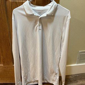 Nike Golf long sleeve polo - White